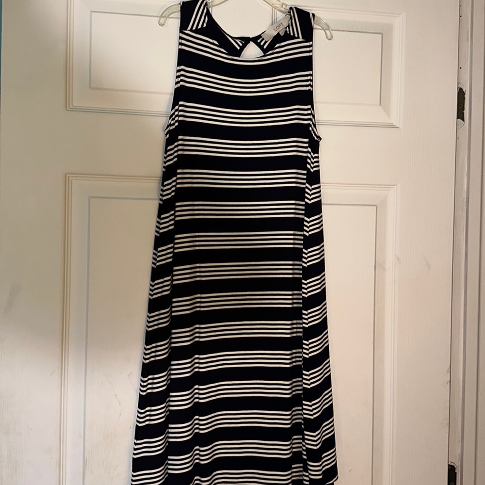 Loft mini swing dress